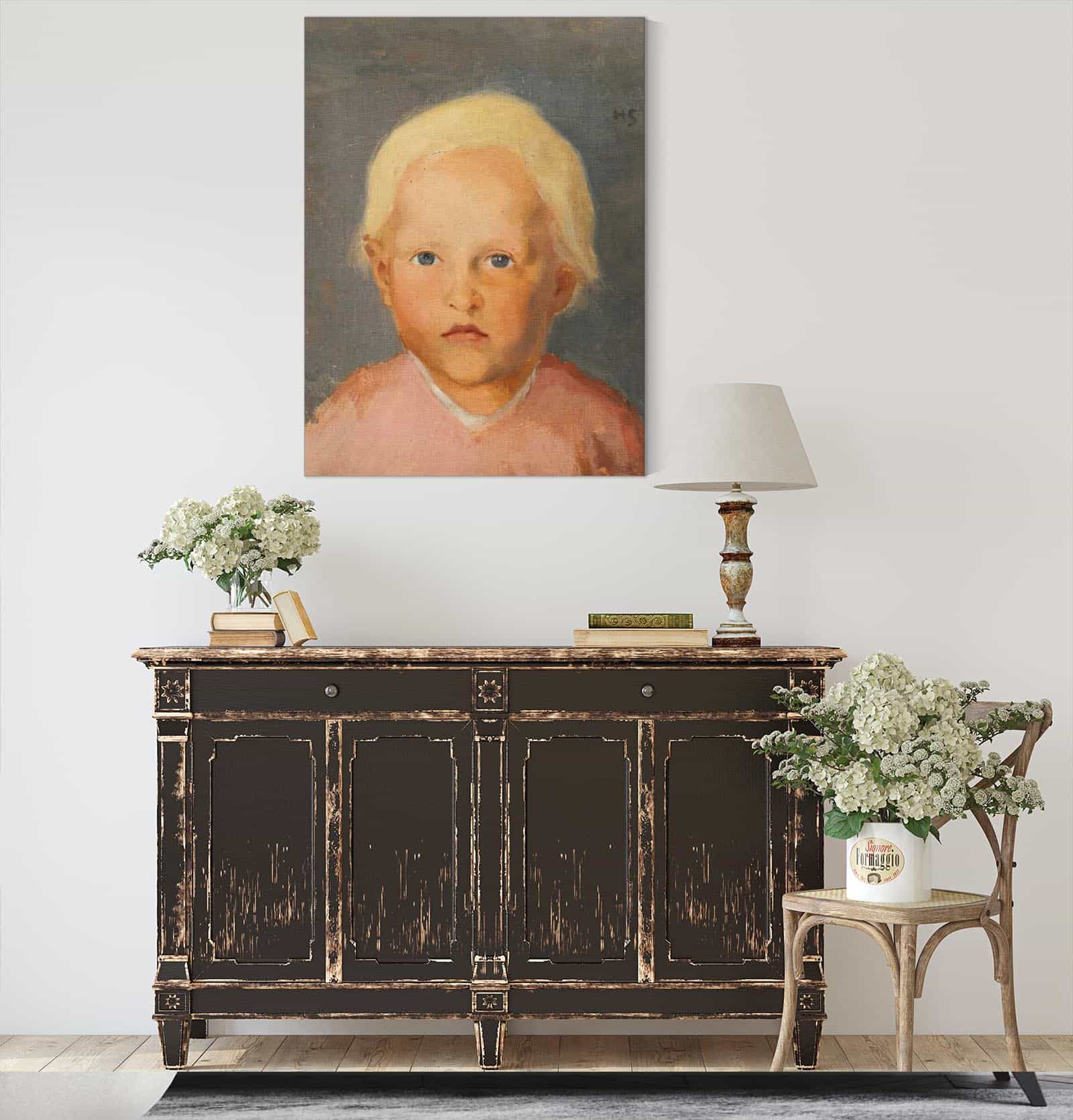Flaxen Haired Boy by Helene Schjerfbeck