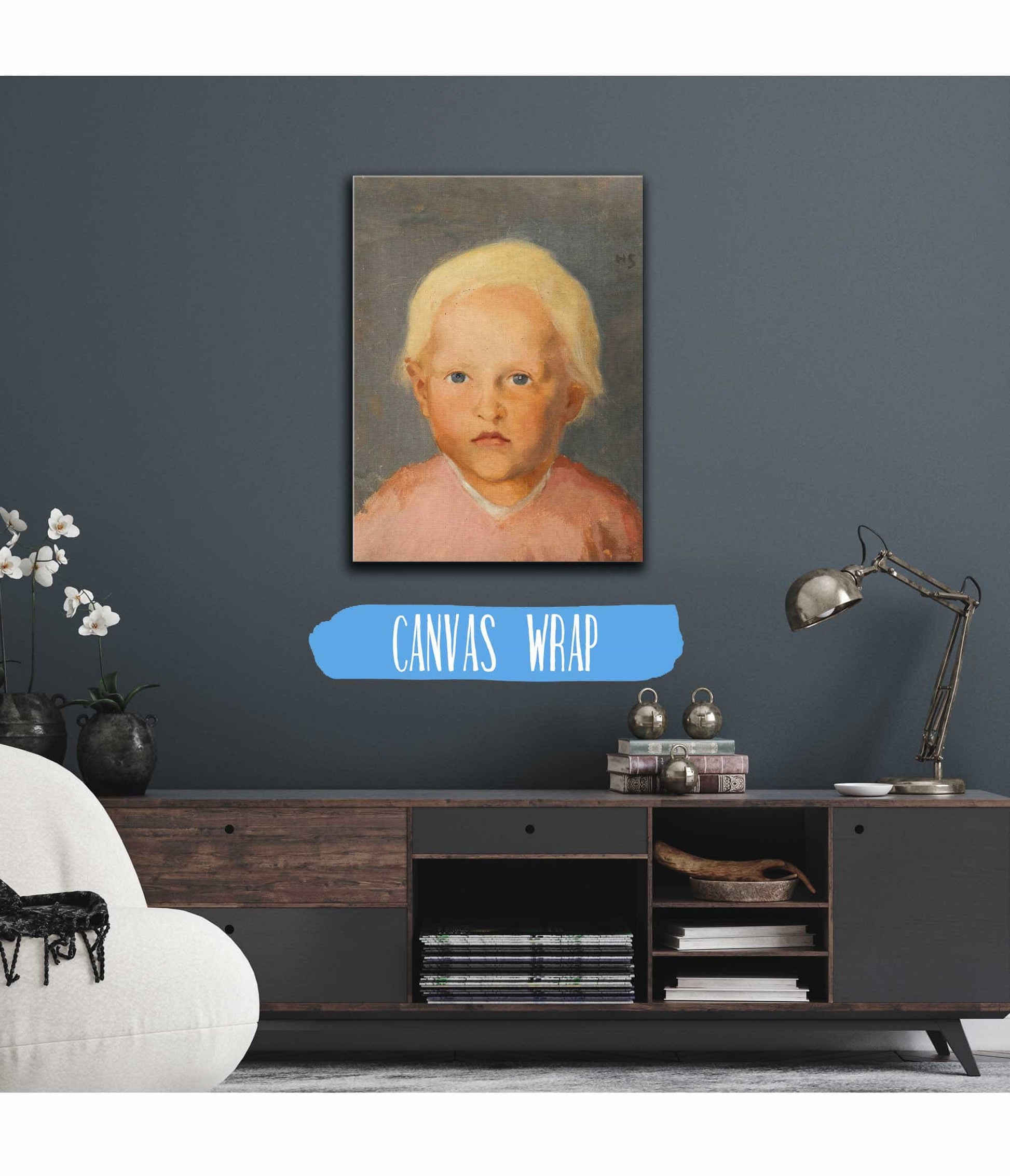 Flaxen Haired Boy by Helene Schjerfbeck