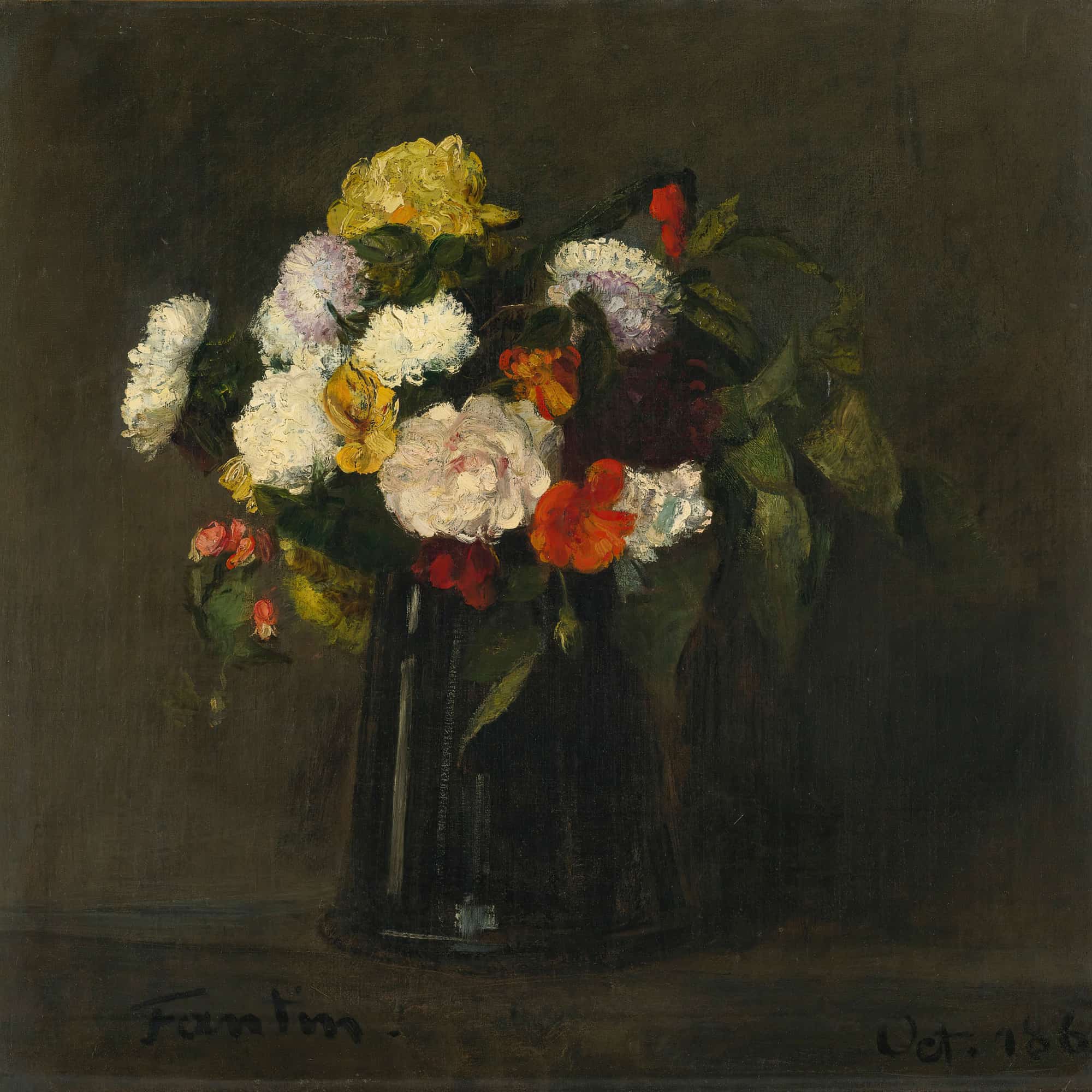Fleurs by Henri Fantin Latour