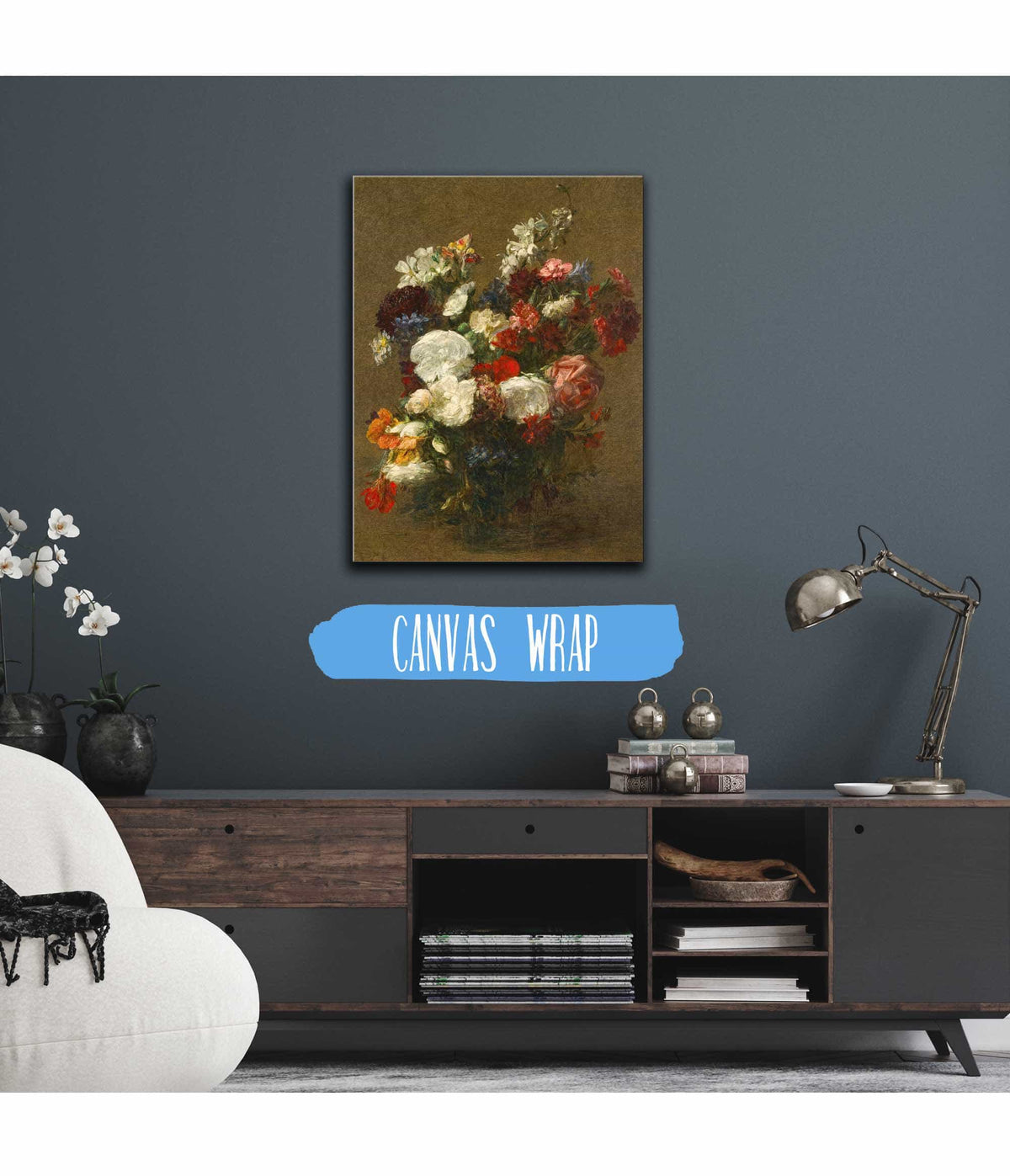 Fleurs Diverses by Henri Fantin Latour