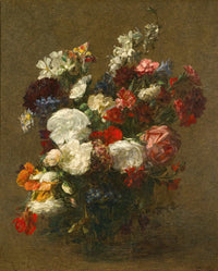 Fleurs Diverses by Henri Fantin Latour