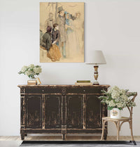 Flora Juhla Kumtahden Kentalla V by Eero Jarnefelt