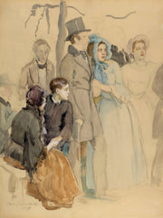 Flora Juhla Kumtahden Kentalla V by Eero Jarnefelt