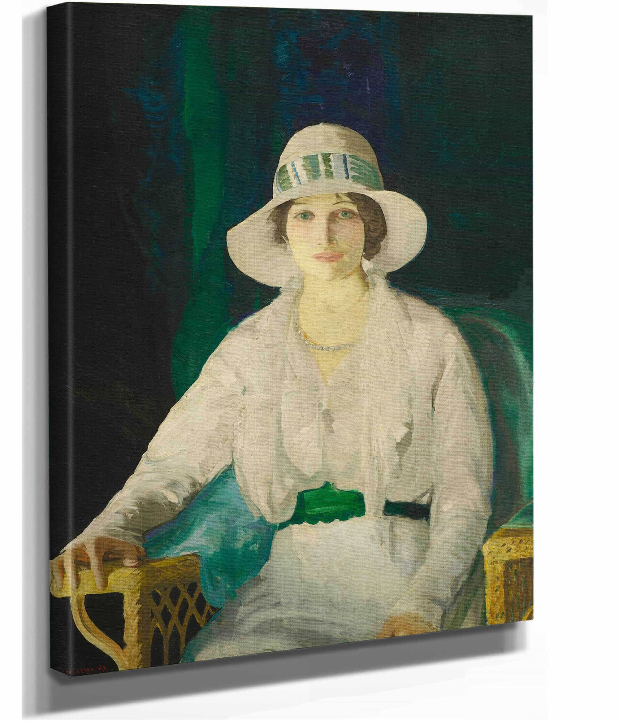 Florence Sittenham Davey Mrs Randall Davey by George Wesley Bellows