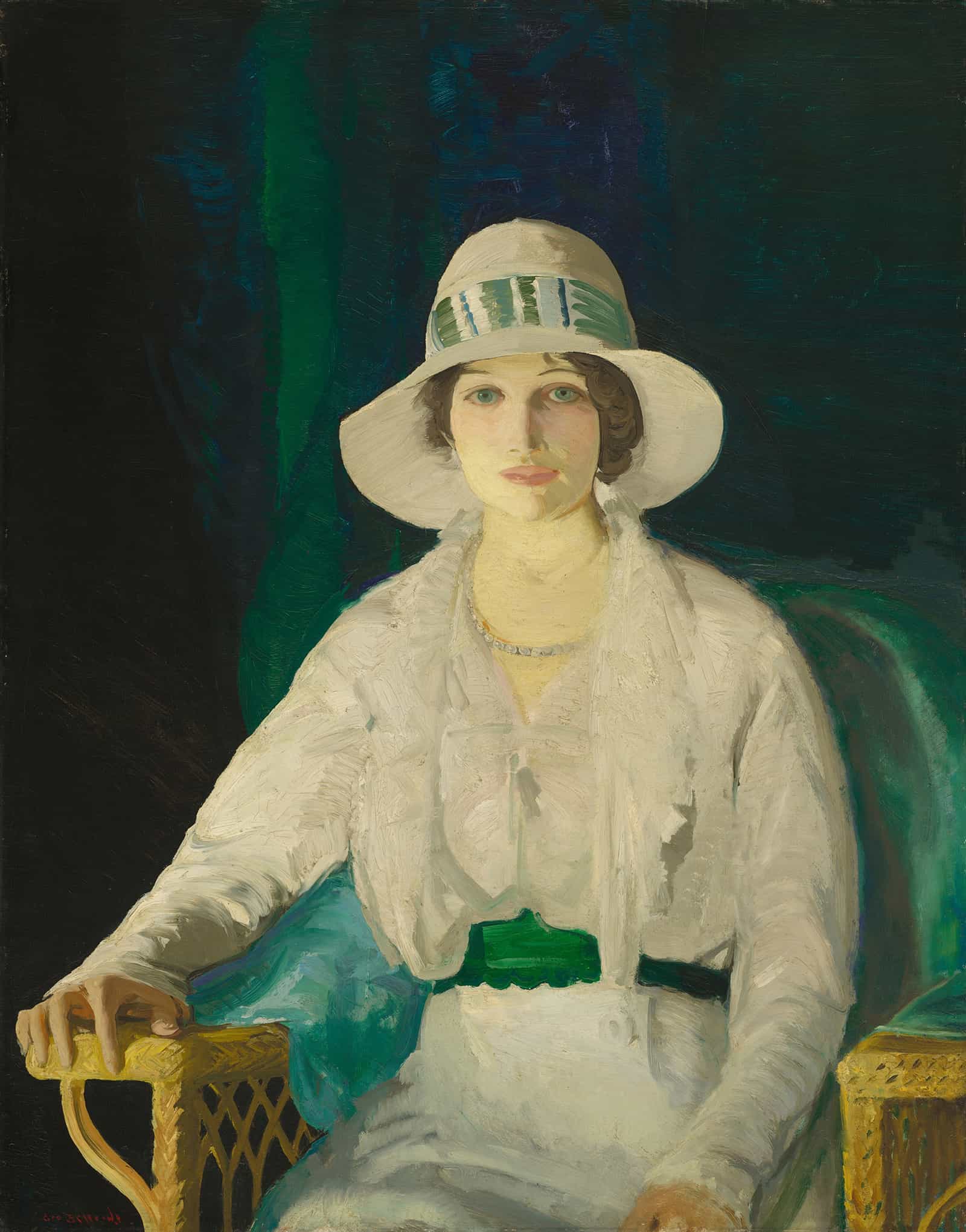 Florence Sittenham Davey Mrs Randall Davey by George Wesley Bellows