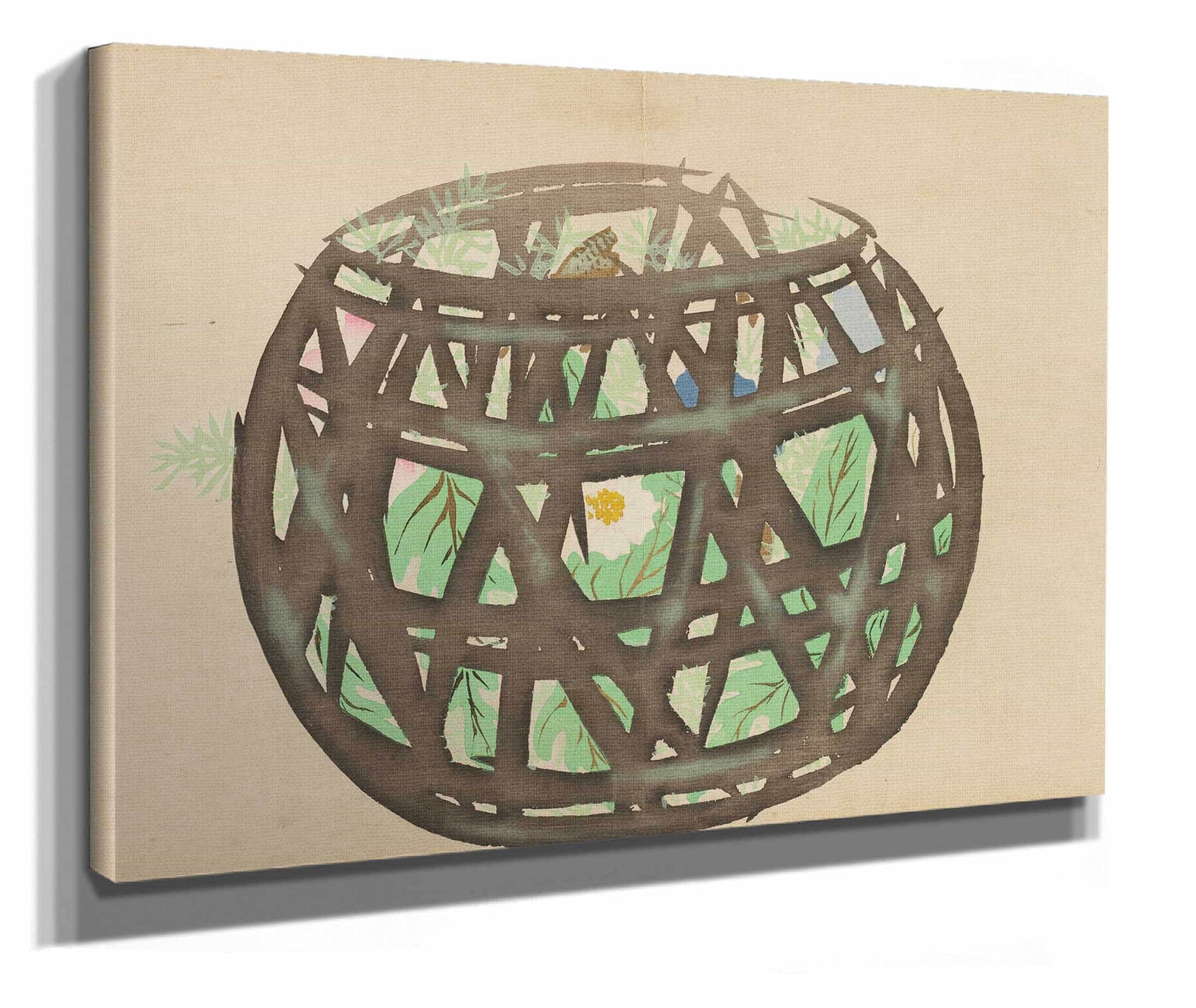 Flower Basket Hanakago by Kamisaka Sekka
