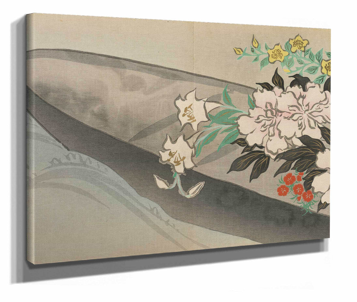 Flower Boat Hanabune by Kamisaka Sekka
