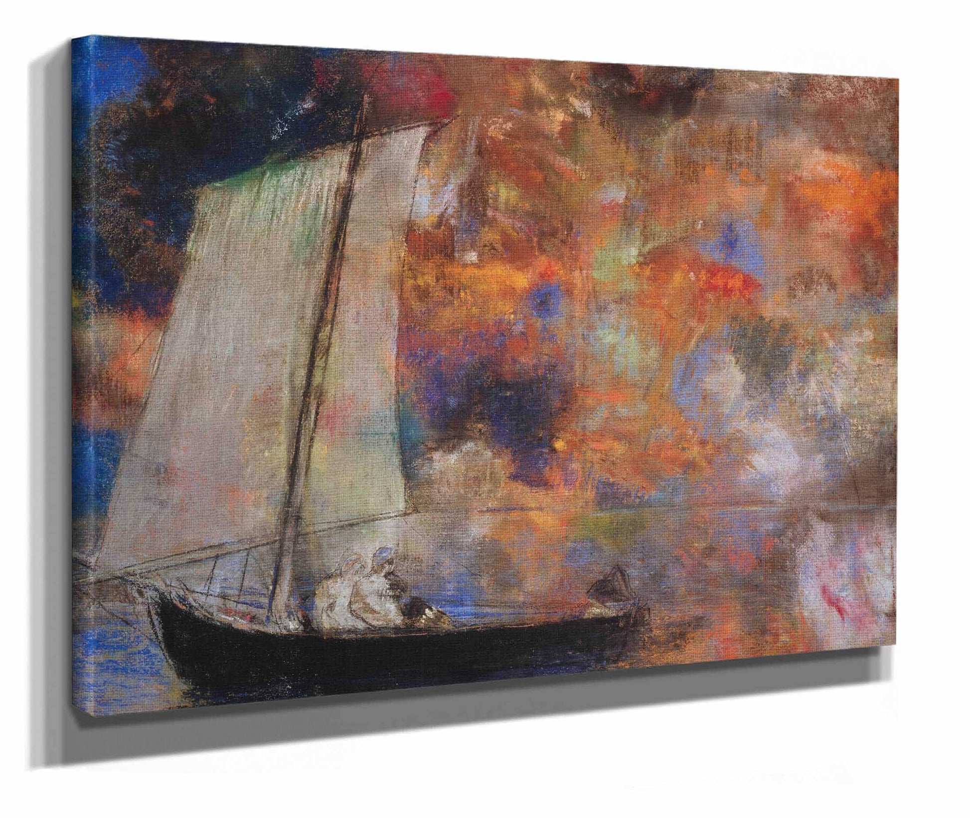 Flower Clouds by Odilon Redon