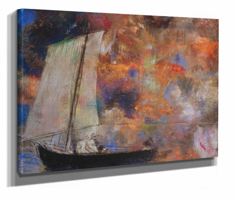 Flower Clouds by Odilon Redon