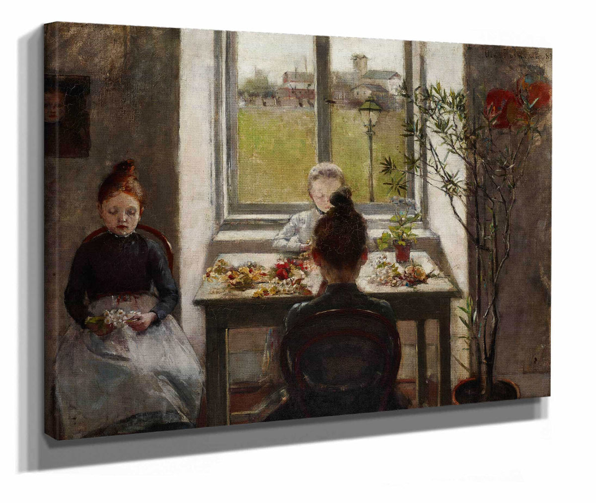 Flower Girls by Olga Boznanska