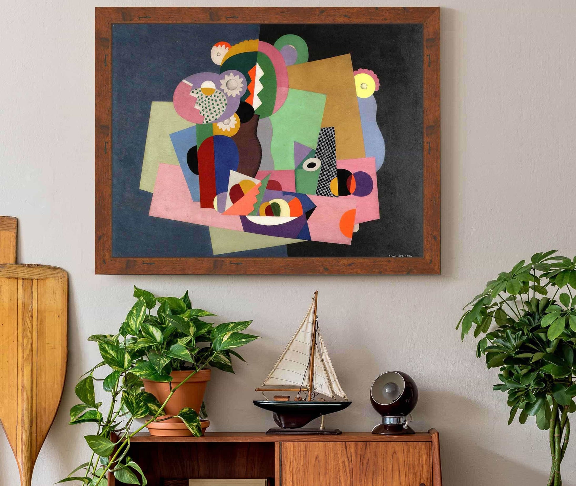 Flowers And Fruit by Georges Valmier