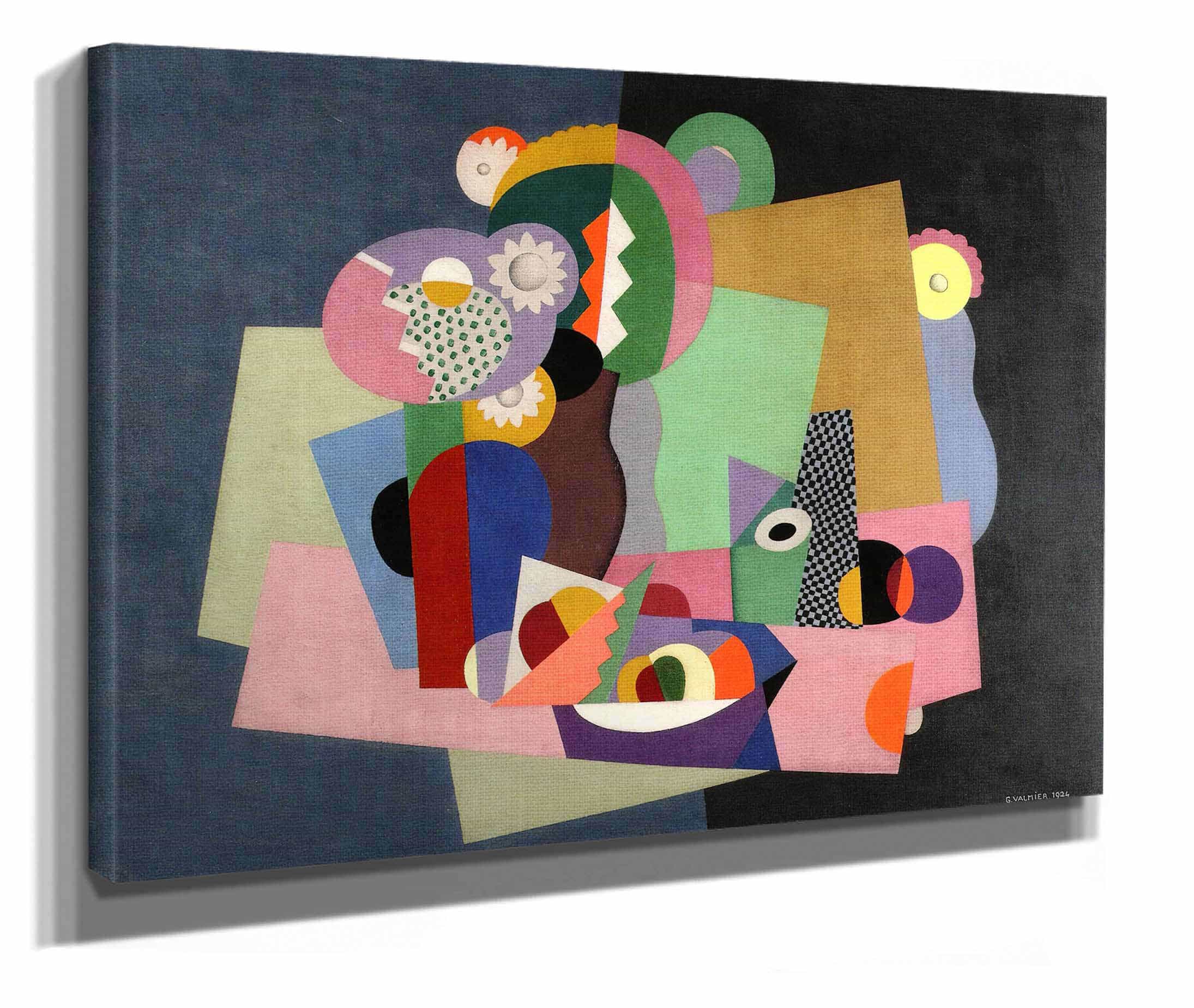Flowers And Fruit by Georges Valmier