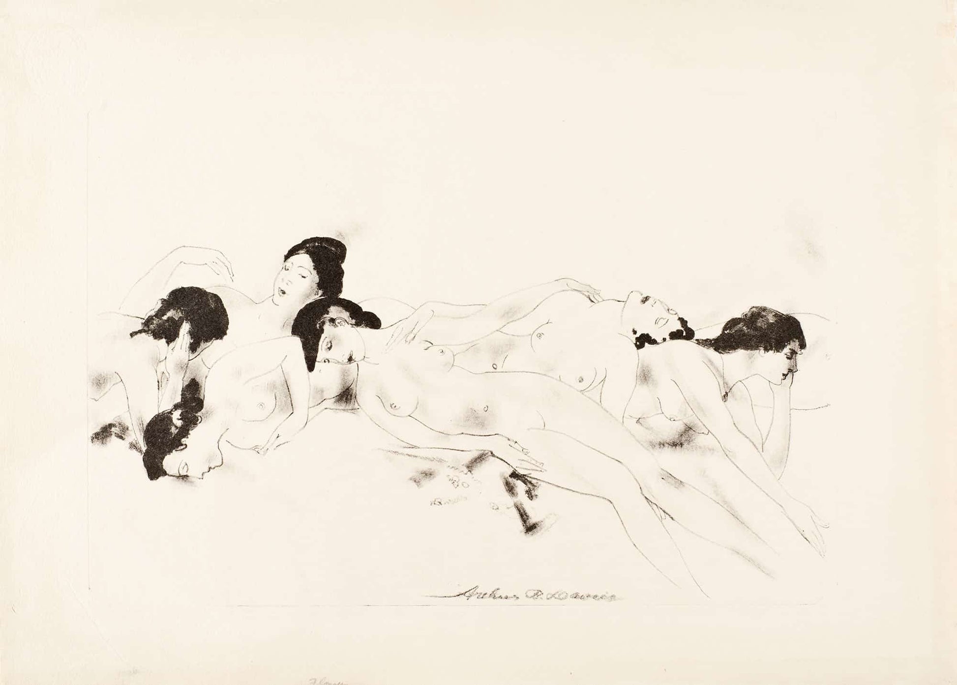 Flowers by Arthur Bowen Davies