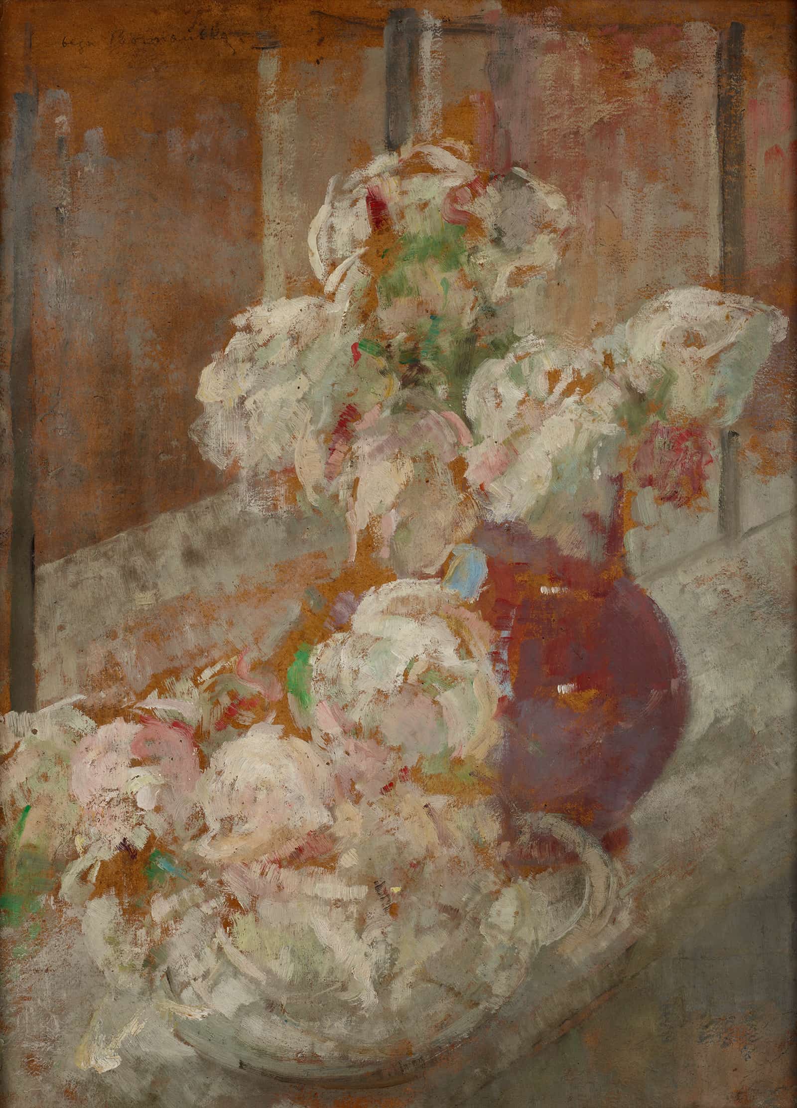 Flowers by Olga Boznanska