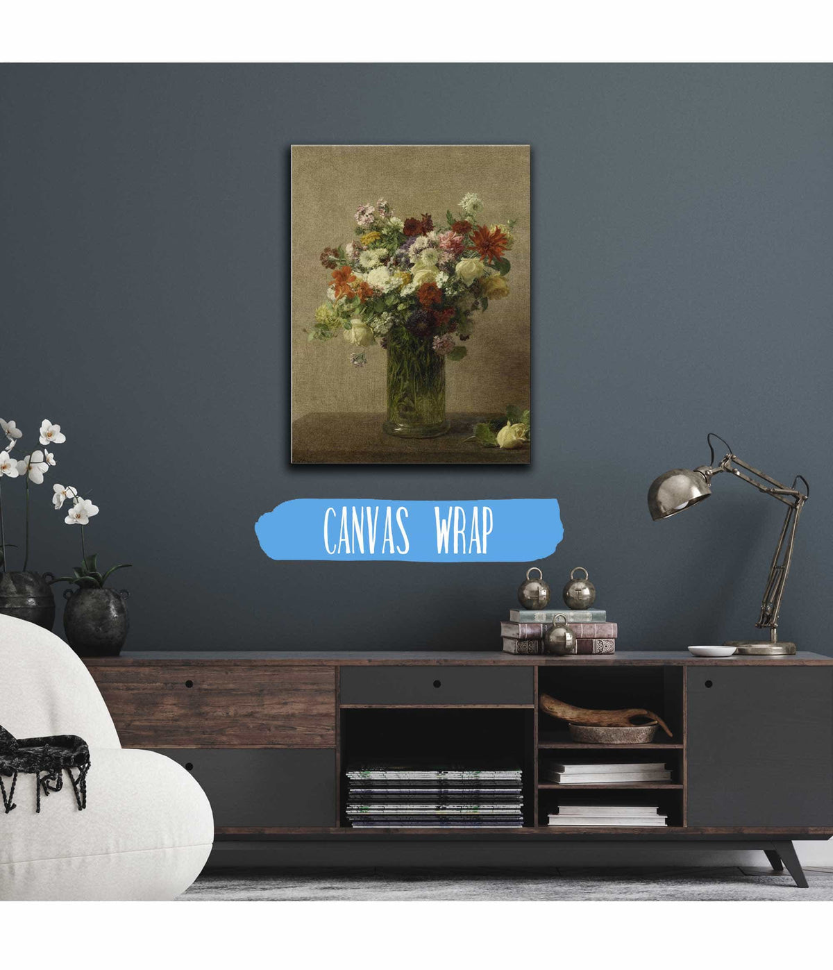 Flowers From Normandy by Henri Fantin Latour