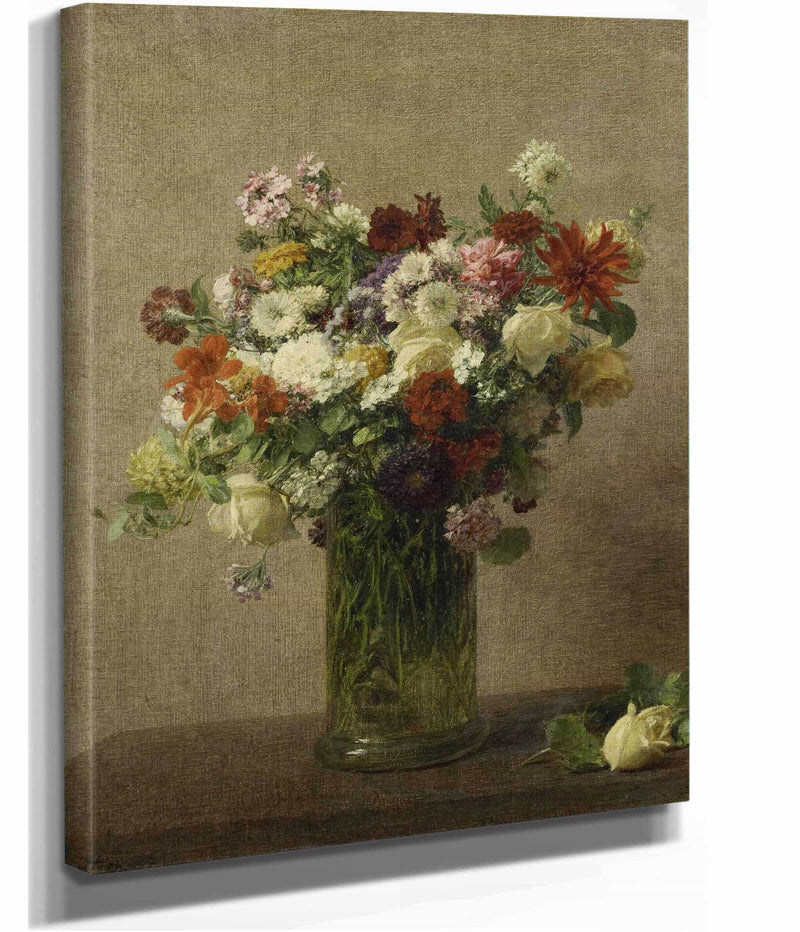 Flowers From Normandy by Henri Fantin Latour