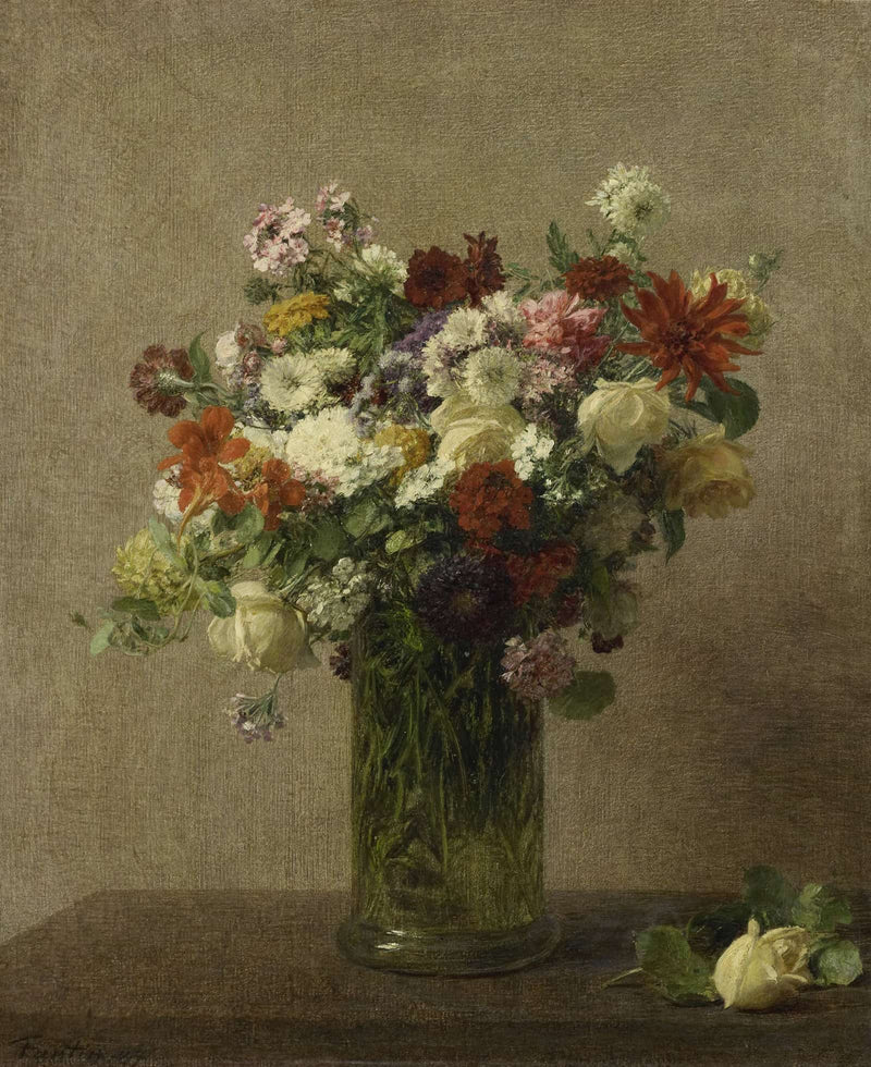Flowers From Normandy by Henri Fantin Latour