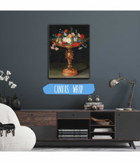 Flowers In A Gilded Tazza by Jan Brueghel The Younger