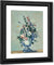 Flowers In A Rococo Vase By Paul Cezanne