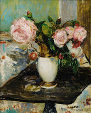 Flowers In A Vase by Jacques Emile Blanche