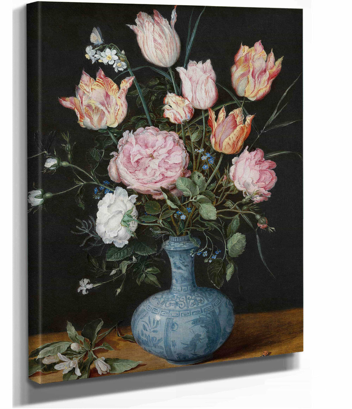 Flowers In A Wan Li Vase  by Jan Brueghel The Elder