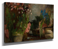 Flowers On A Terrace by Olga Boznanska