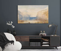 Fluelen Morning Looking Towards The Lake by Joseph Mallord William Turner