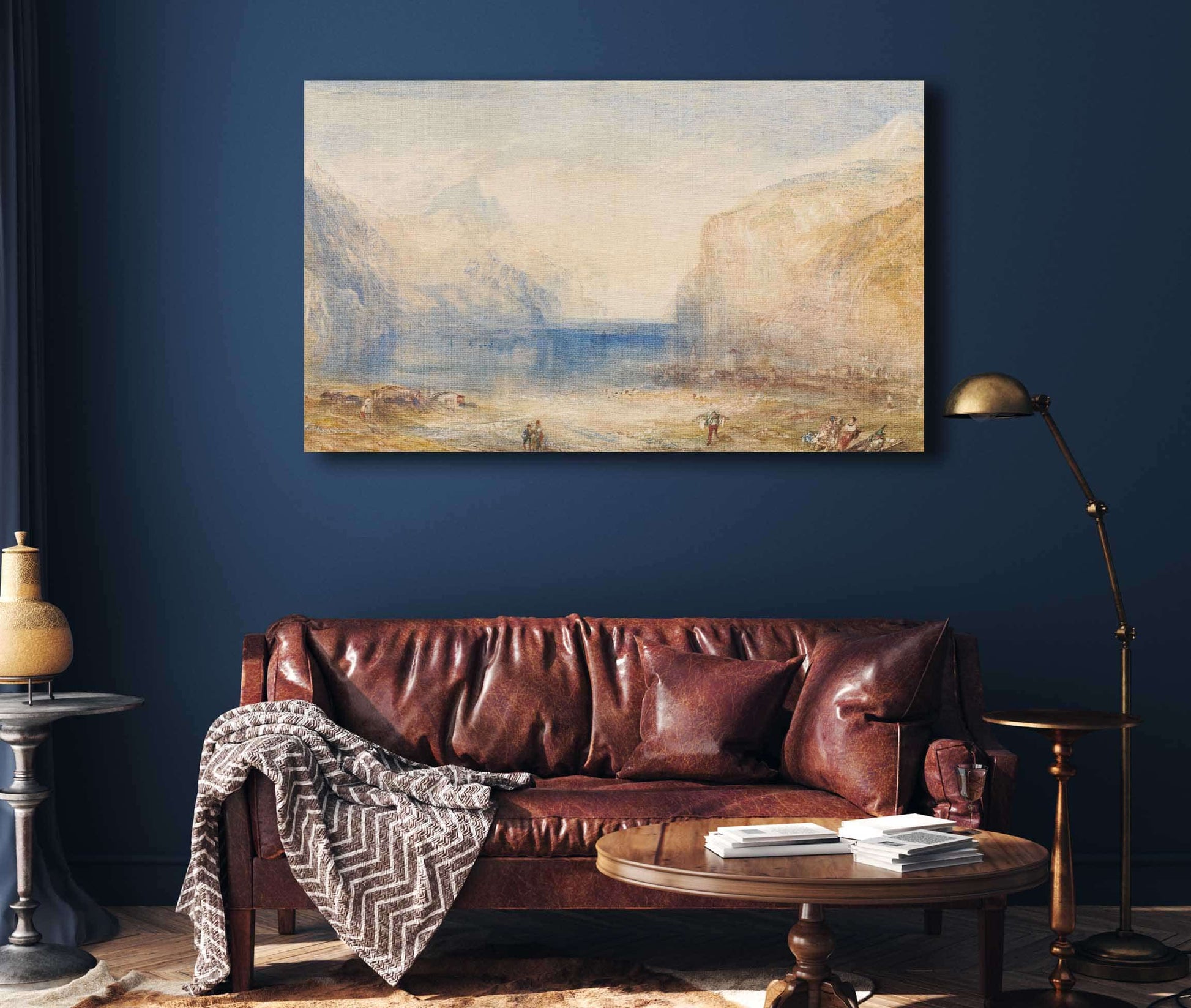 Fluelen Morning Looking Towards The Lake by Joseph Mallord William Turner