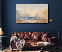 Fluelen Morning Looking Towards The Lake by Joseph Mallord William Turner