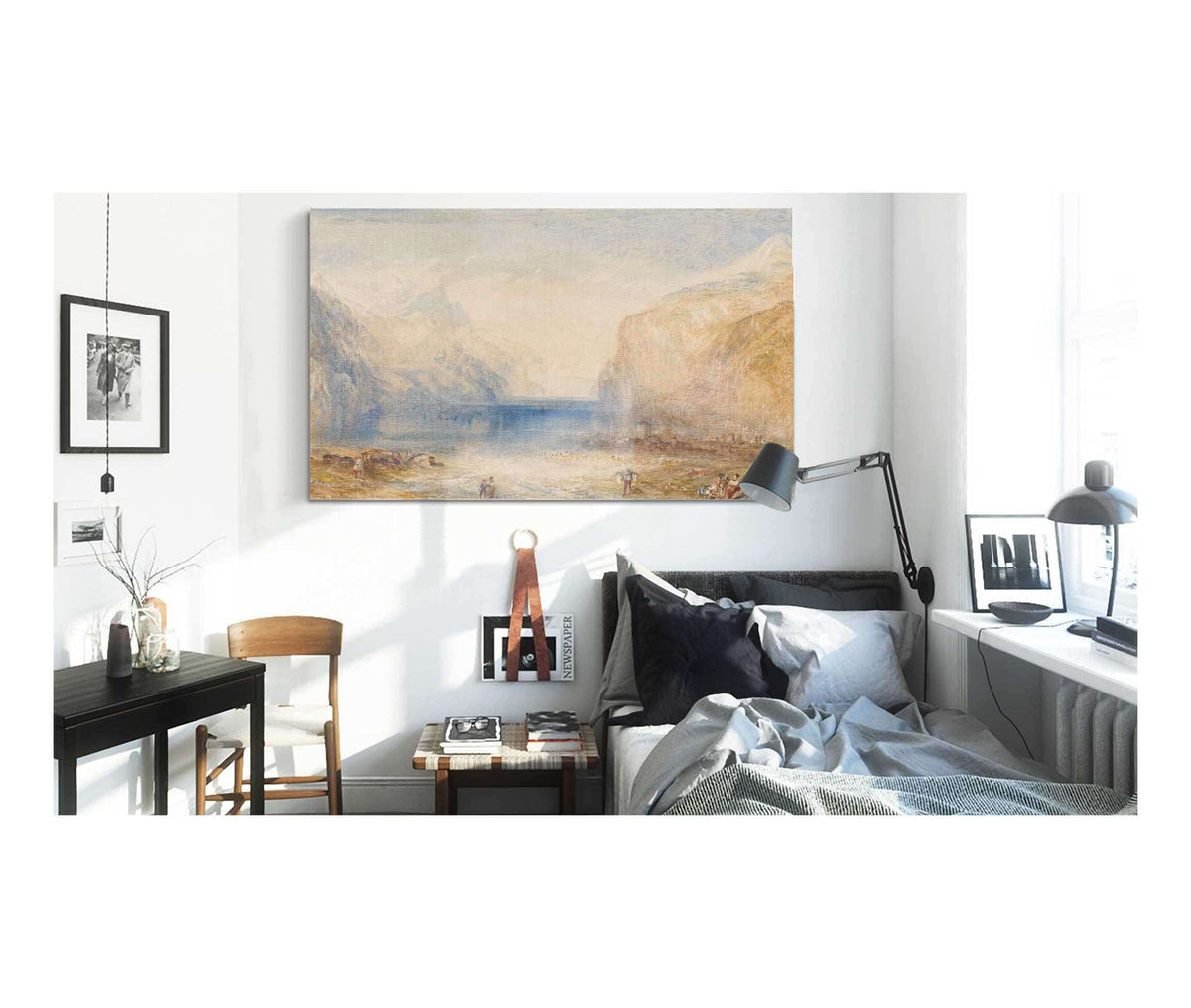 Fluelen Morning Looking Towards The Lake by Joseph Mallord William Turner