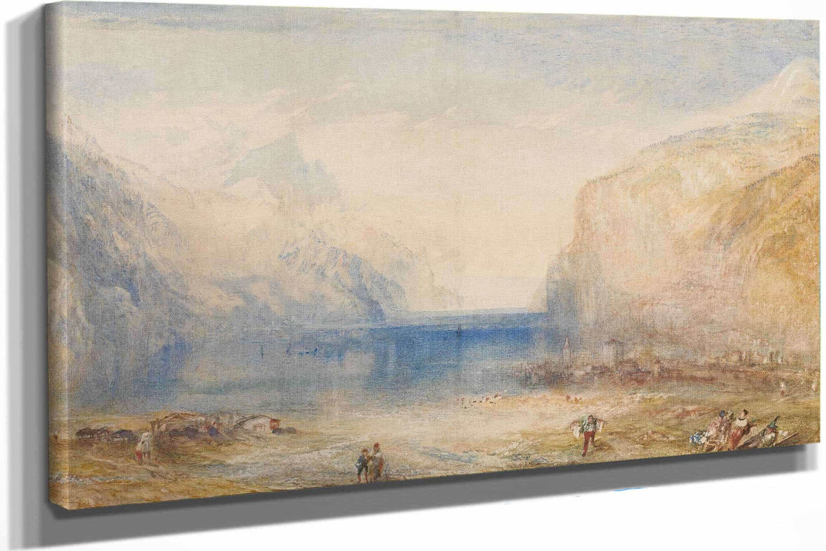 Fluelen Morning Looking Towards The Lake by Joseph Mallord William Turner