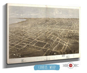 Fond Du Lac Wisconsin 1867 State of Wisconsin