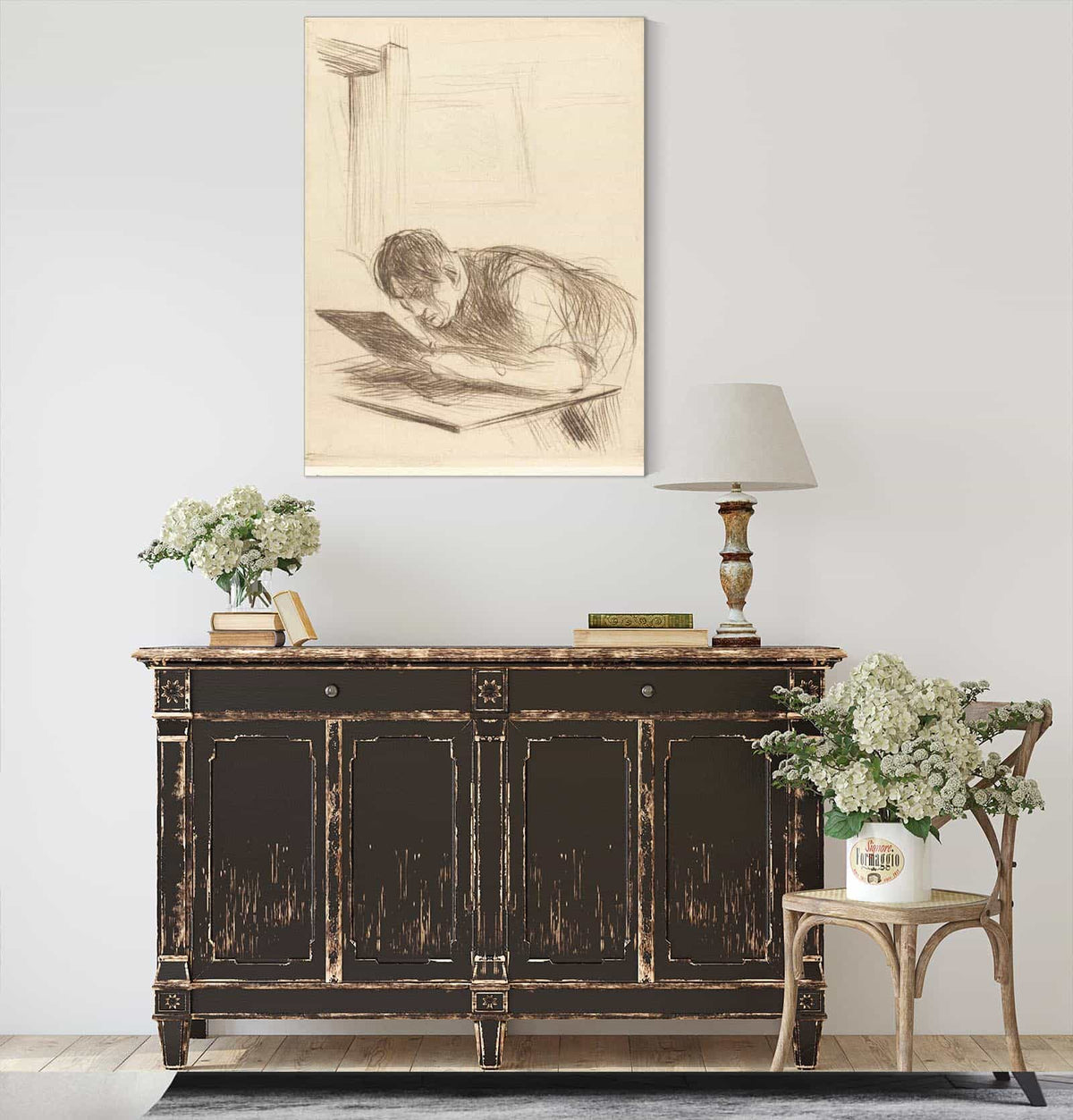 Forain Etching First Plate by Jean Louis Forain