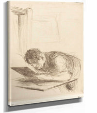 Forain Etching First Plate by Jean Louis Forain