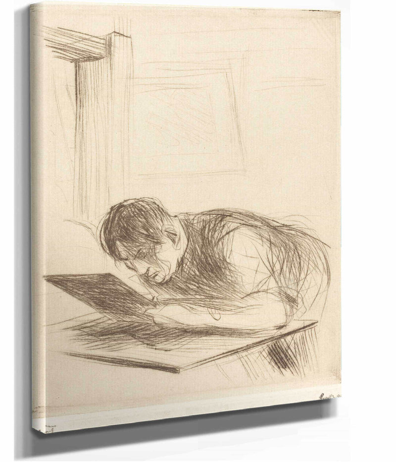 Forain Etching First Plate by Jean Louis Forain