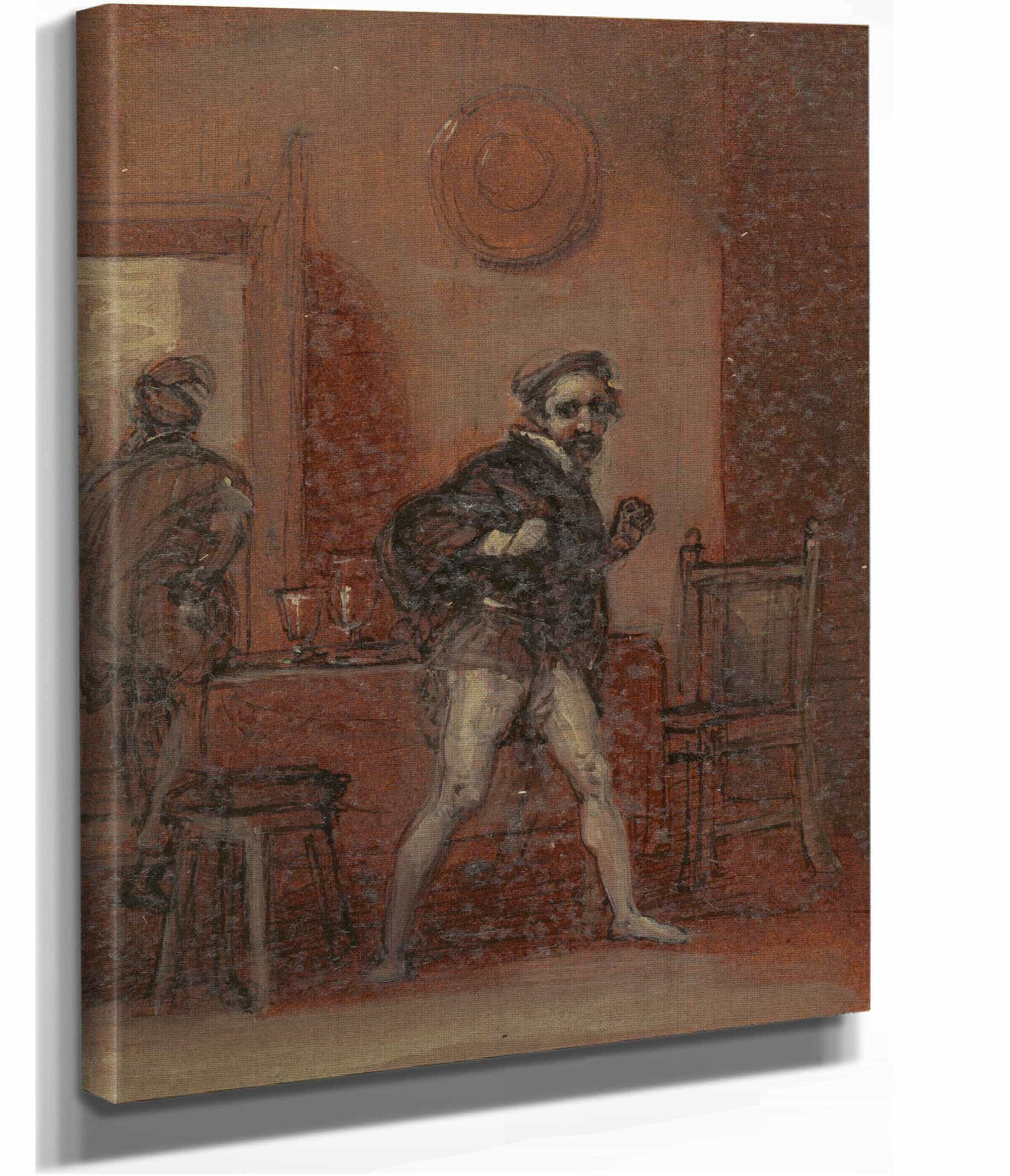 Ford In A Rage After Seeing Falstaff by Robert Smirke