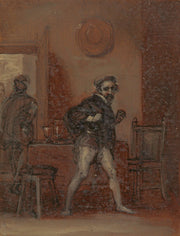 Ford In A Rage After Seeing Falstaff by Robert Smirke