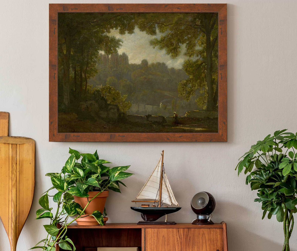 Forest Landscape by Jean Baptiste Camille Corot