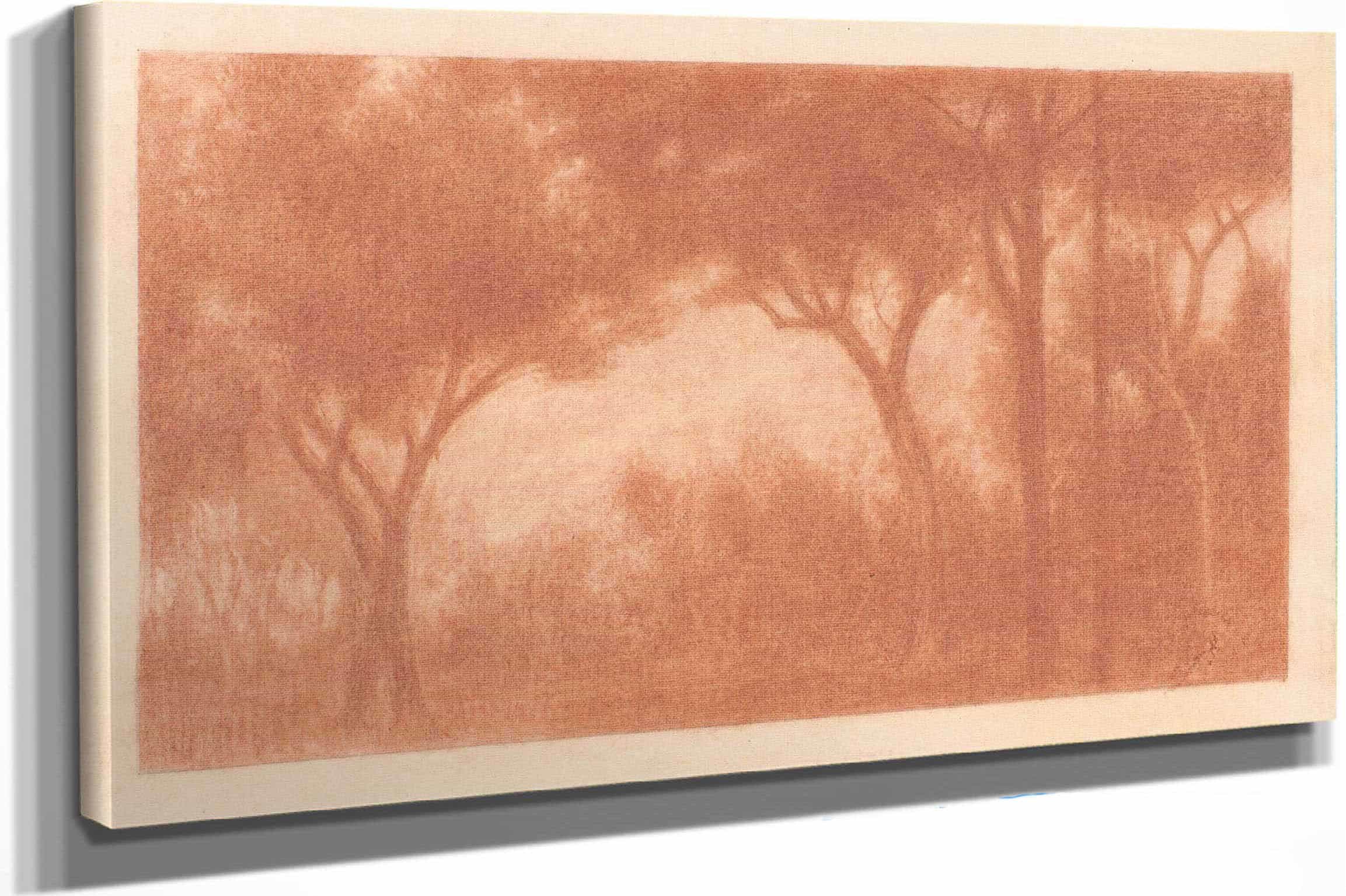 Forest Landscape With A Clearing   by Herbert Crowley