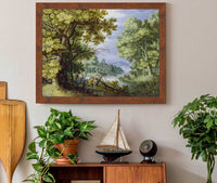 Forest Landscape With Flight Into Egypt by Jan Brueghel The Younger