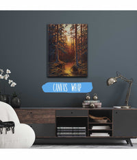 Forest Sunset by Julius Sergius Klever