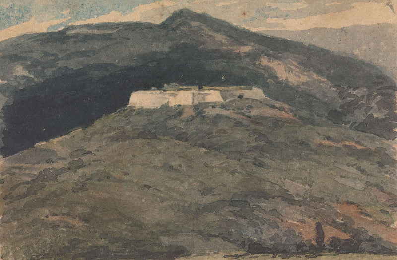 Fort Putnam From Capn Philips Parlour W P St Attempt From Nature by Thomas Sully