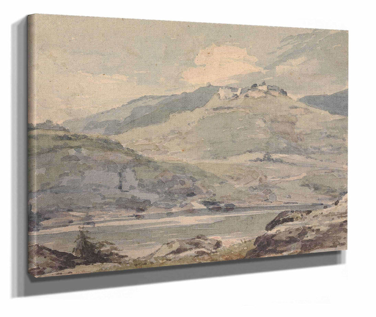 Fort Putnam From Constitution Island by Thomas Sully