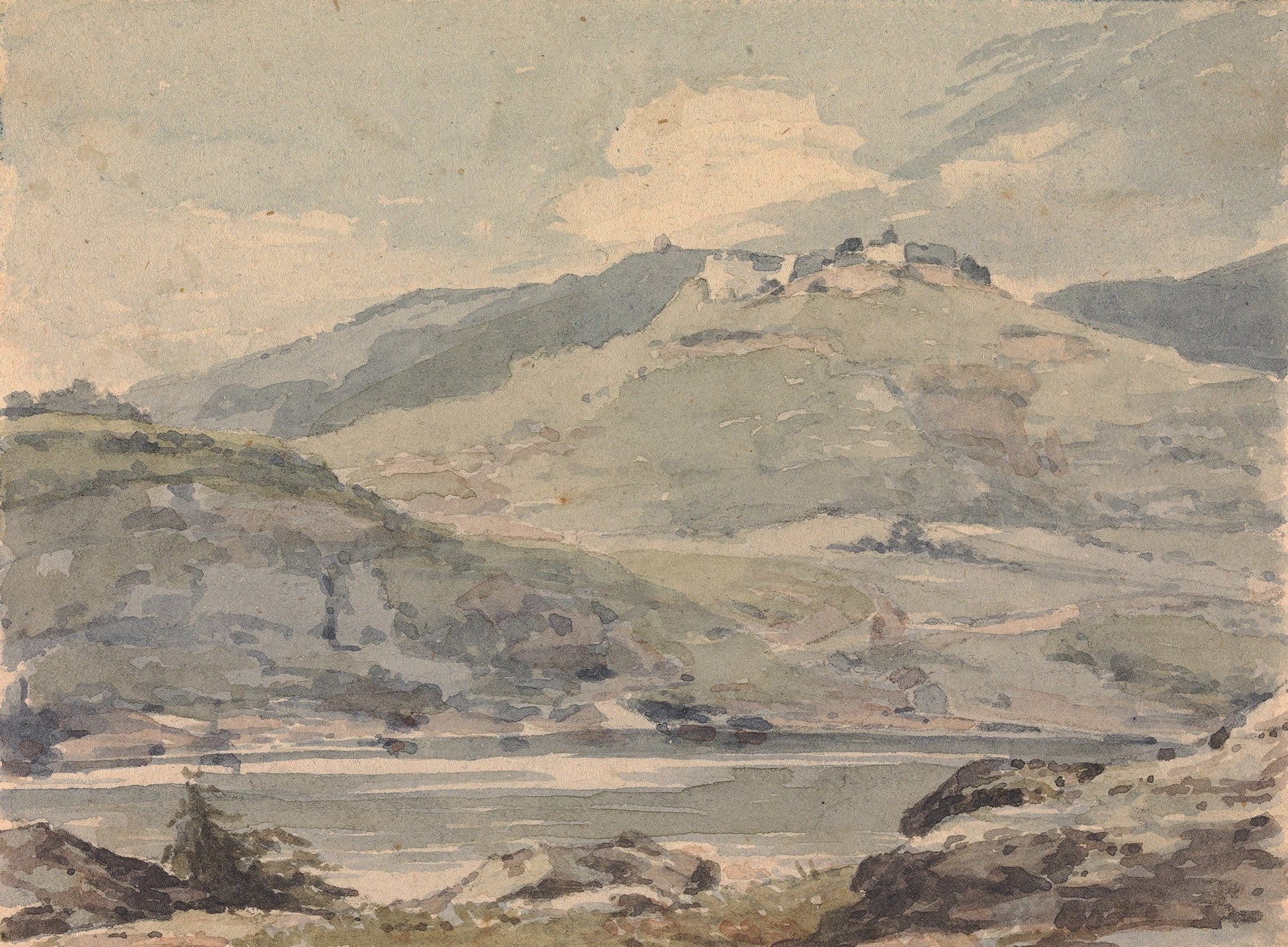 Fort Putnam From Constitution Island by Thomas Sully