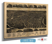 Fort Worth Tex The Queen Of The Prairies County Seat Of Tarrant County 1886 State of Texas