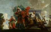 Fortitudo Breidelt De Zotheid Allegorische Voorstelling Van De Verzorging Van Leprozen En Onnozelen by Gerard De Lairesse