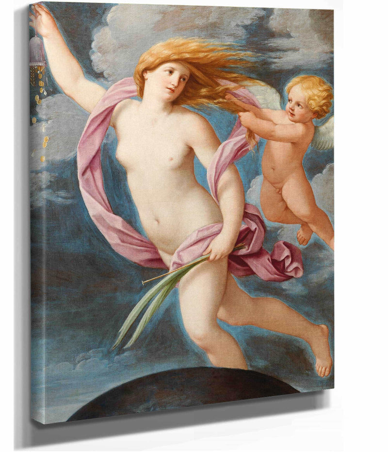 Fortuna With A Purse by Guido Reni