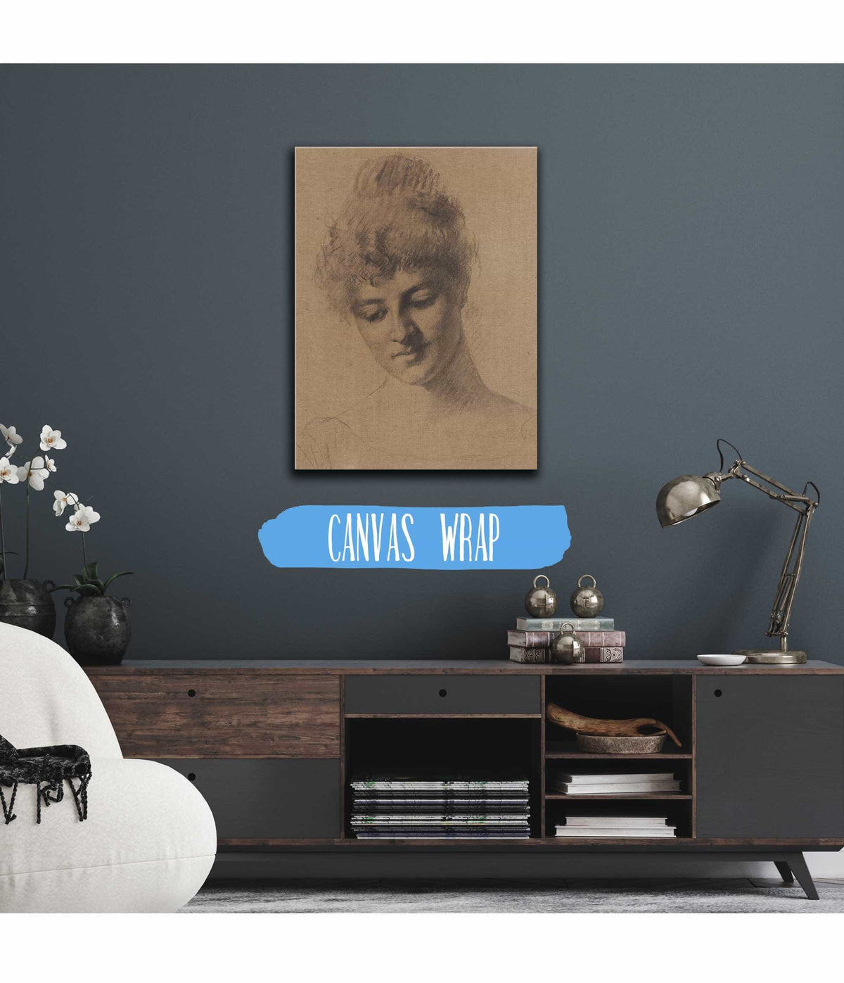 Fortunati Een Italiaans Model by Therese Schwartze