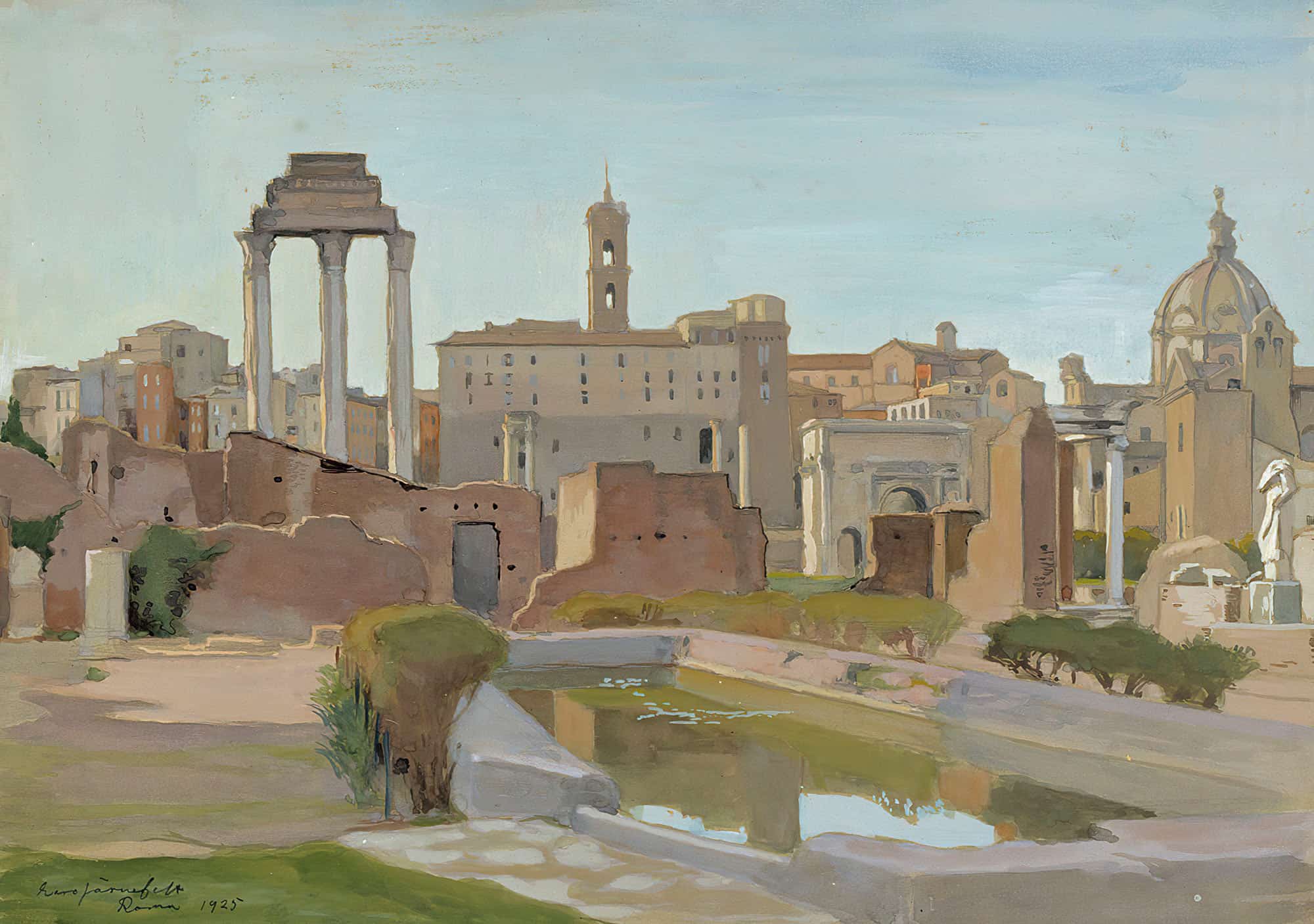 Forum Romanum by Eero Jarnefelt