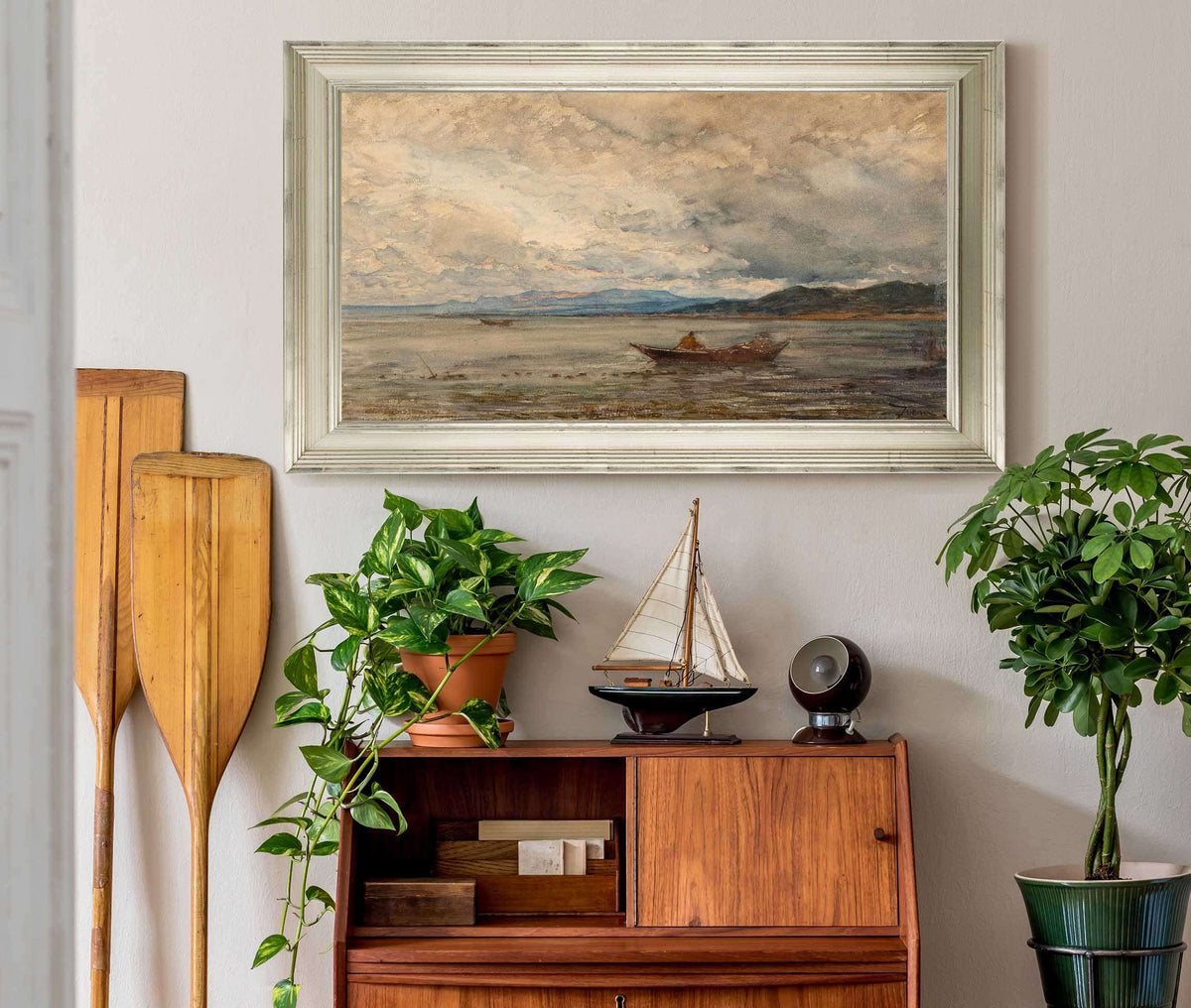 Fos Environs De Martigues by Felix Ziem